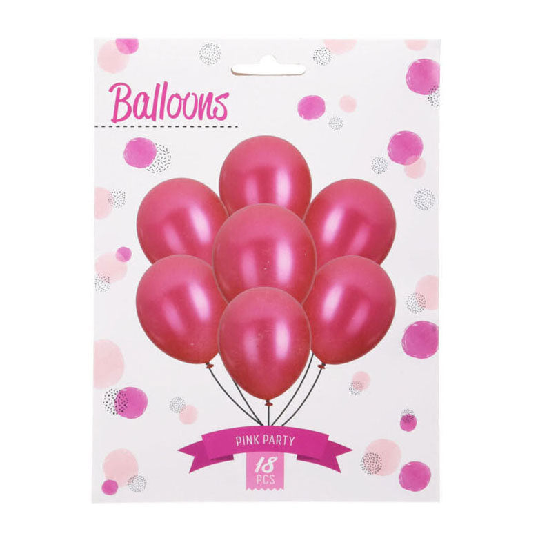 Afbeelding laden in galerijviewer, Ballonnen roze, 18st.
