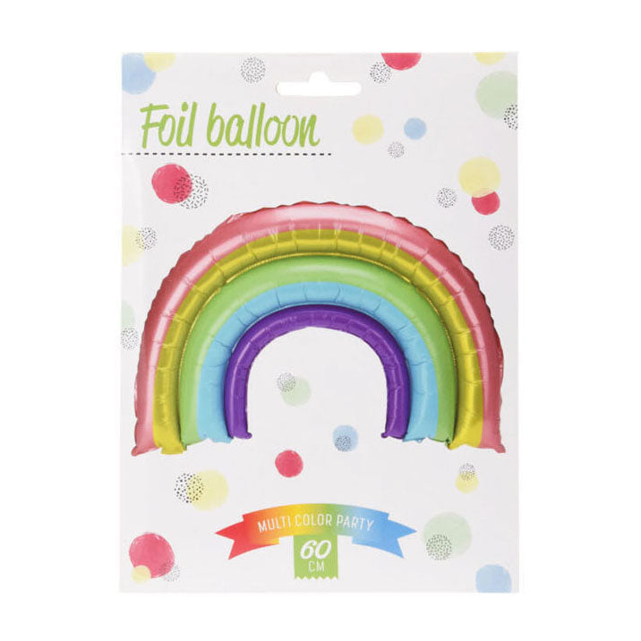 Afbeelding laden in galerijviewer, Folieballon regenboog, 60cm
