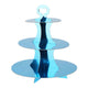 Etagere karton 3 laags blauw