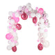 Bouw je eigen ballonnenboog set roze, 120dlg.
