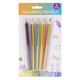 Jumbo kleurpotloden multicolor, 5st.