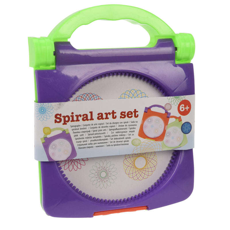 Afbeelding laden in galerijviewer, Tekenspiraal spirograaf set
