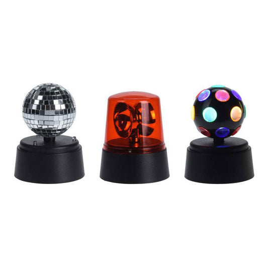 Disco lampenset, 3dlg.