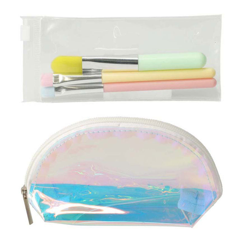 Afbeelding laden in galerijviewer, Make-up set in toitlettas, 4dlg.

