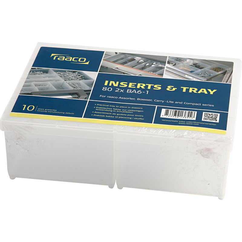 Afbeelding laden in galerijviewer, Raaco https: www.cchobby.nl inzet-box-afm-ba6-1-h-80-mm-afm-157x109-mm-2-stuk-1-doos
