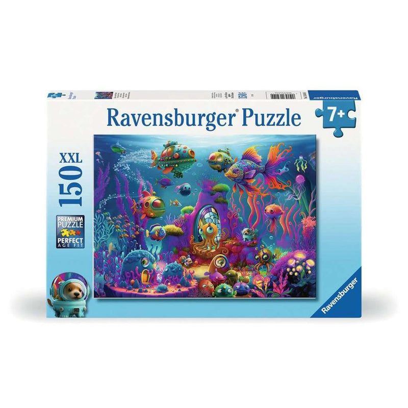 Afbeelding laden in galerijviewer, Ravensburger puzzel alien ocean 150 xxl stukjes
