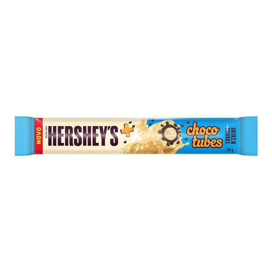 Hershey's choco tubes cookies cream (12x 25gr)
