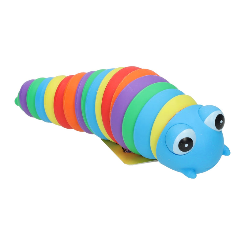 Afbeelding laden in galerijviewer, Speelgoedrups in regenboogkleuren - 18cm
