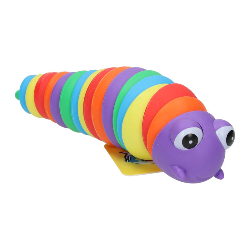 Afbeelding laden in galerijviewer, Speelgoedrups in regenboogkleuren - 18cm
