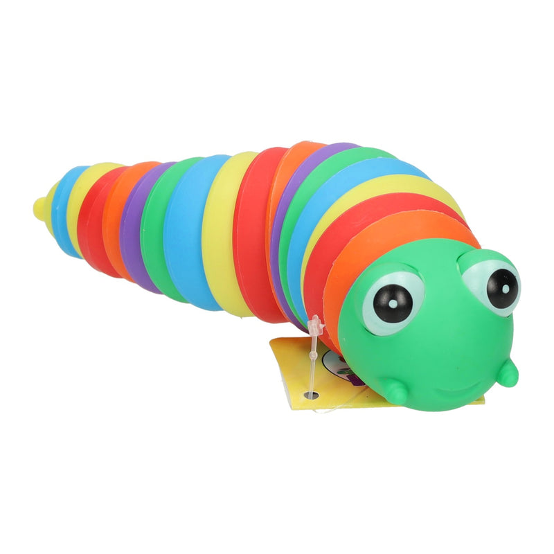Afbeelding laden in galerijviewer, Speelgoedrups in regenboogkleuren - 18cm

