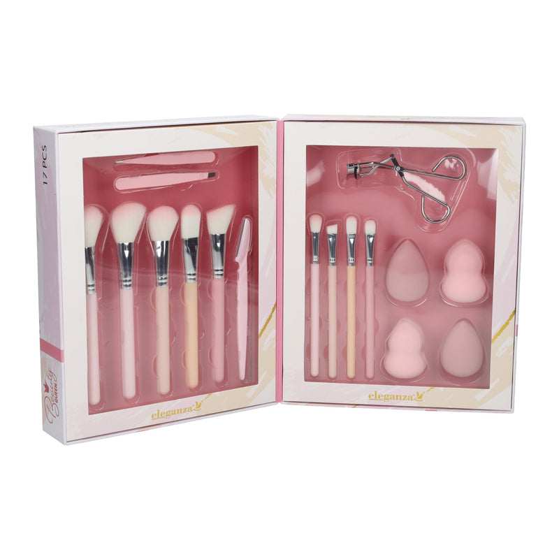 Afbeelding laden in galerijviewer, Complete make-up set - 17dlg.
