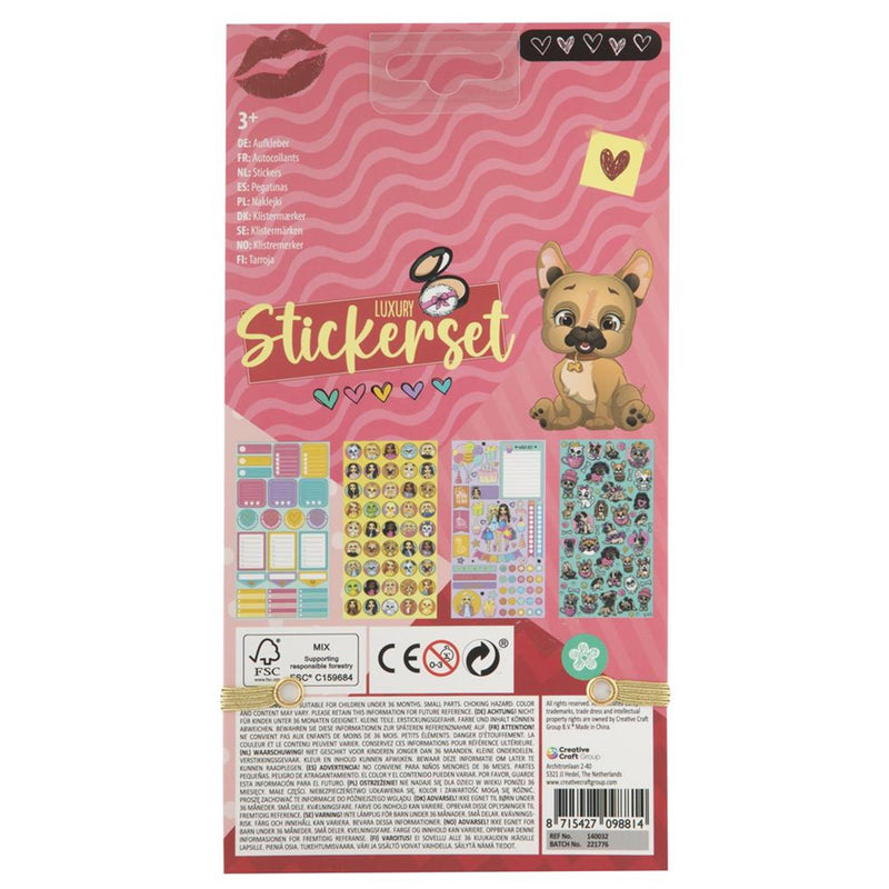 Afbeelding laden in galerijviewer, Besties grafix luxe sticker boek 23x12cm 20 pagina's
