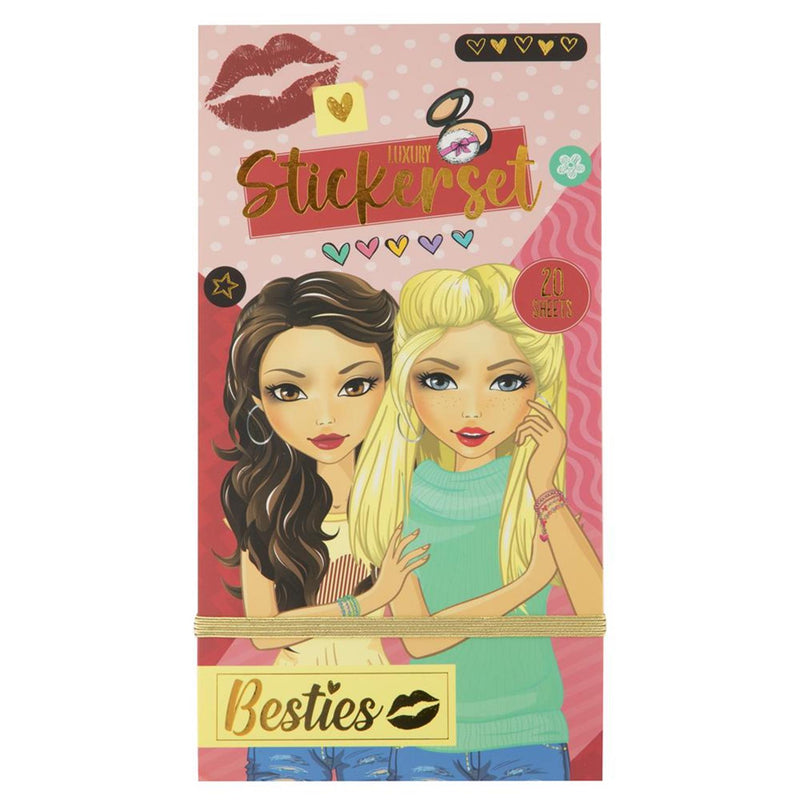 Afbeelding laden in galerijviewer, Besties grafix luxe sticker boek 23x12cm 20 pagina's
