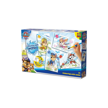 Ses paw patrol - kleuren met water