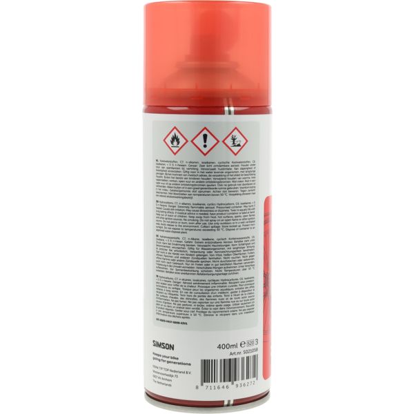 Afbeelding laden in galerijviewer, Simson dry lube spray 400ml (vervanger teflon ptfe)
