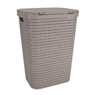 Afbeelding laden in galerijviewer, Rotho wasbox country 55l cappuccino
