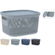 Opbergbox met deksel 6 liter 4 assorti | 2 stuks