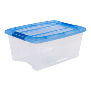 Afbeelding laden in galerijviewer, Iris topbox 15l 39x29x18.6 cm blauw | 2 stuks
