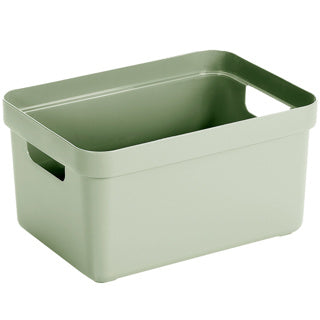 Afbeelding laden in galerijviewer, Sunware - sigma home opbergbox 5l groen - 25,2 x 17,5 x 12,2 cm
