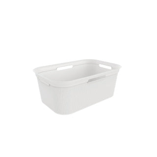 Afbeelding laden in galerijviewer, Rotho brisen flexibele wasmand 41l wit

