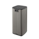 Brabantia bo touch bin prullenbak - 30 liter - platinum