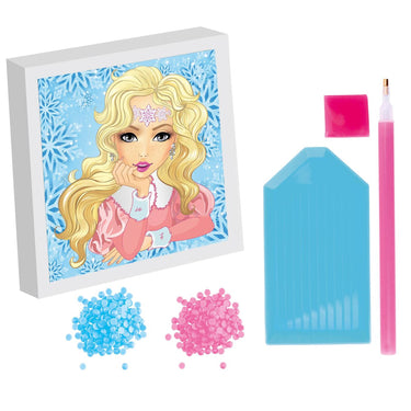 Besties diamond painting fotoframe 15x15cm