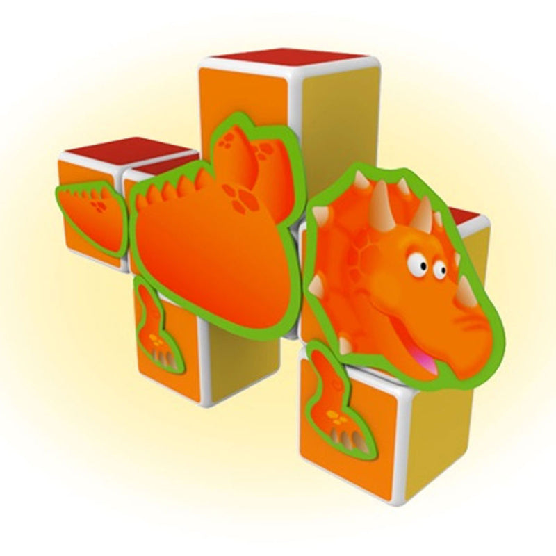 Afbeelding laden in galerijviewer, Geomag magicube - dinosaurs, 24dlg.
