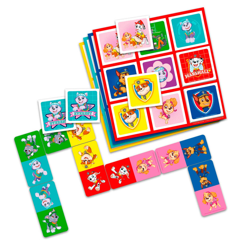 Afbeelding laden in galerijviewer, Tactic paw patrol 3-in-1 spellenverzameling – kaartspel - lotto – domino – memo - kinderspel vanaf 4 jaar
