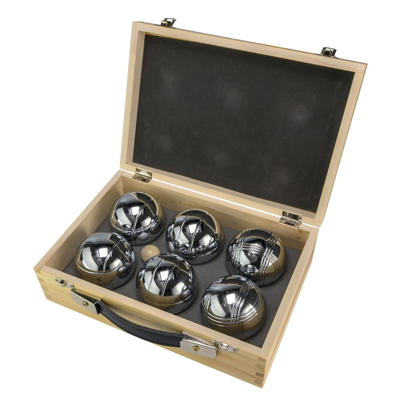 Afbeelding laden in galerijviewer, Tactic luxe jeu de boules set in houten kist
