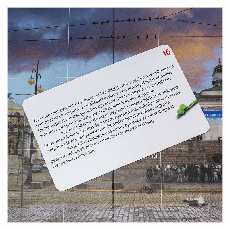 Afbeelding laden in galerijviewer, Tactic crime scene helsinki nl bordspel
