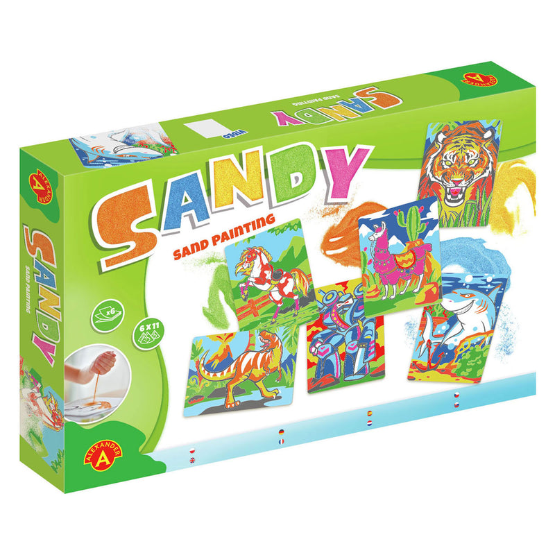 Afbeelding laden in galerijviewer, Selecta zandkunst knutselen mega pack (66 zakjes knutselzand)
