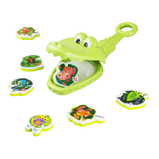 Selecta croc chasey visspel badspeelgoed