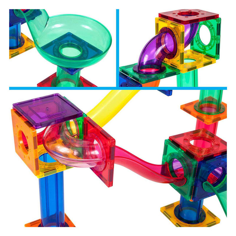 Afbeelding laden in galerijviewer, Selecta picassotiles marble run - magnetische bouwtegels - 50dlg.

