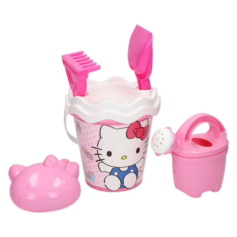 Afbeelding laden in galerijviewer, Androni emmer strandset hello kitty, 6dlg.
