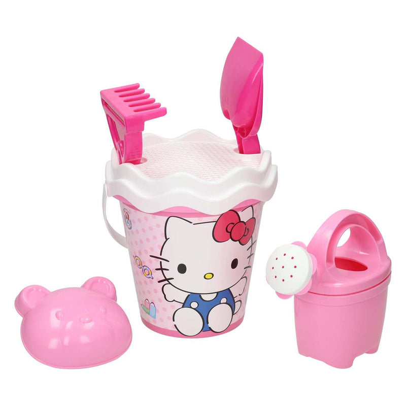 Afbeelding laden in galerijviewer, Androni emmer strandset hello kitty, 6dlg.
