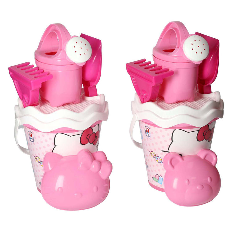 Afbeelding laden in galerijviewer, Androni emmer strandset hello kitty, 6dlg.
