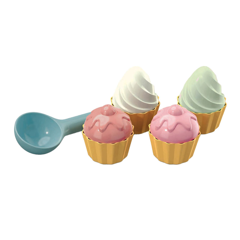 Afbeelding laden in galerijviewer, Androni cupcake zandvormen met schep, 9dlg.
