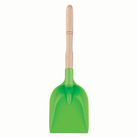 Androni schep met houten steel kleur, 34cm