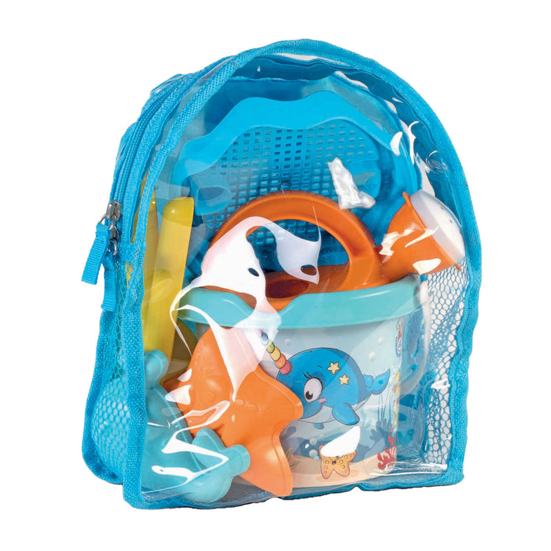 Afbeelding laden in galerijviewer, Androni rugzak met strandset walvis, 7dlg.
