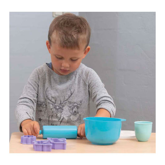 Dantoy koffie en bakset - kleurrijk speelgoed keukenset voor kinderen.