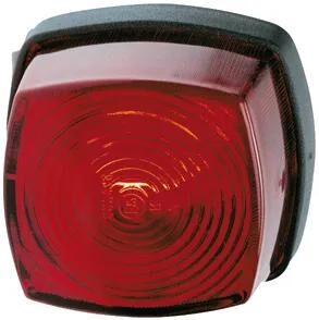 Hella heckleuchte serie 003 057 tail lights red 62x62 uni anbau