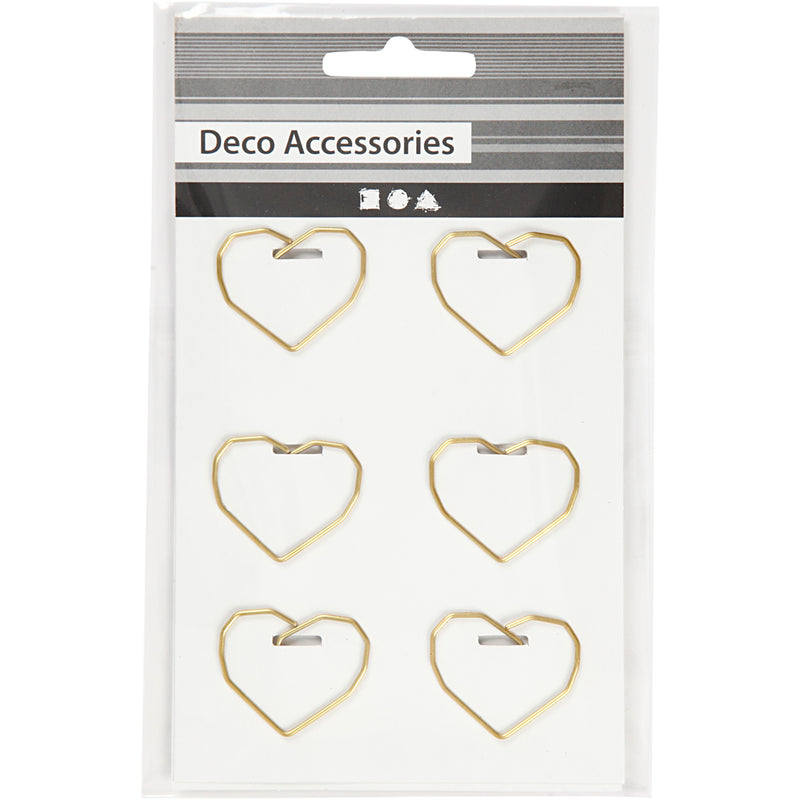 Afbeelding laden in galerijviewer, Https: www.cchobby.nl clips-hart-afm-30x20-mm-goud-6-stuk-1-doos
