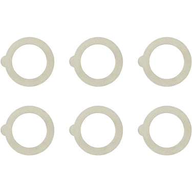 Bormioli rocco fido weckpotring rond rubber 90 mm 6 stuks voor inmaakpot