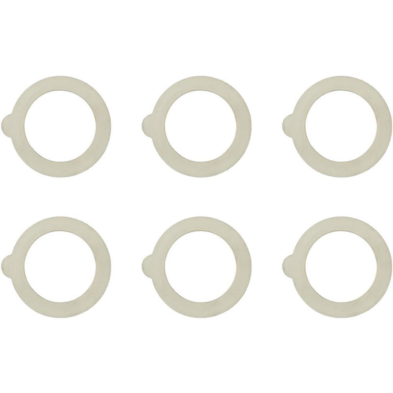 Afbeelding laden in galerijviewer, Bormioli rocco fido weckpotring rond rubber 90 mm 6 stuks voor inmaakpot

