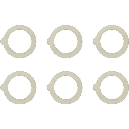 Bormioli rocco fido weckpotring rond rubber 90 mm 6 stuks voor inmaakpot