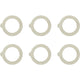 Bormioli rocco fido weckpotring rond rubber 90 mm 6 stuks voor inmaakpot