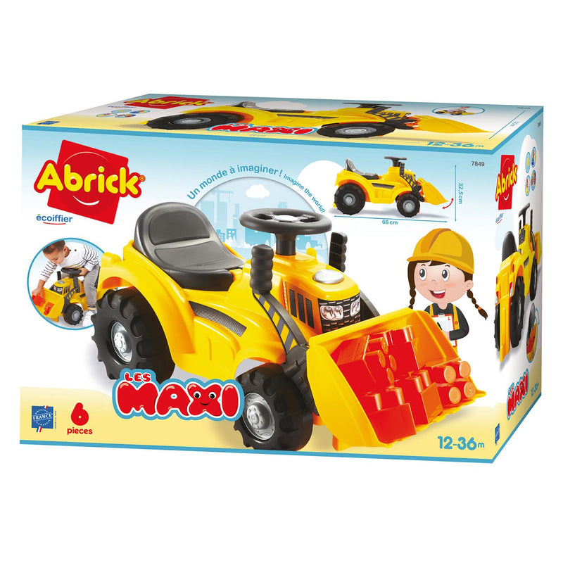Afbeelding laden in galerijviewer, Abrick maxi looptractor met voorlader

