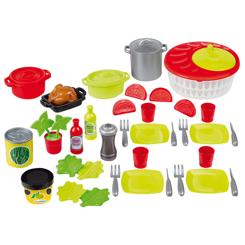 Afbeelding laden in galerijviewer, Ecoiffier 100% Chef Keukenset, 43dlg.
