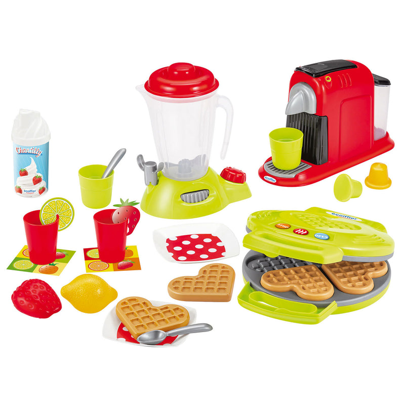 Afbeelding laden in galerijviewer, Ecoiffier 100% Chef Keukenapparaten, 24dlg.
