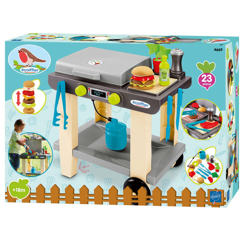 Afbeelding laden in galerijviewer, Ecoiffier barbecue met accessoires

